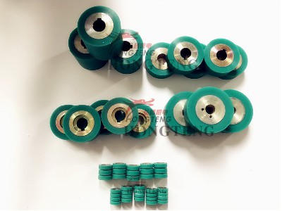 High temperature resistant rubber wheel