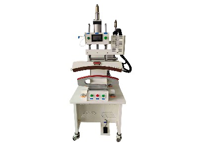 冷热弧度门襟压烫机（有冷水机）