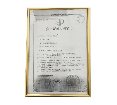 Utility Model Patent Certificate (10)