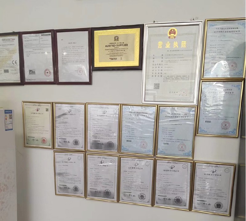 Certificate corner